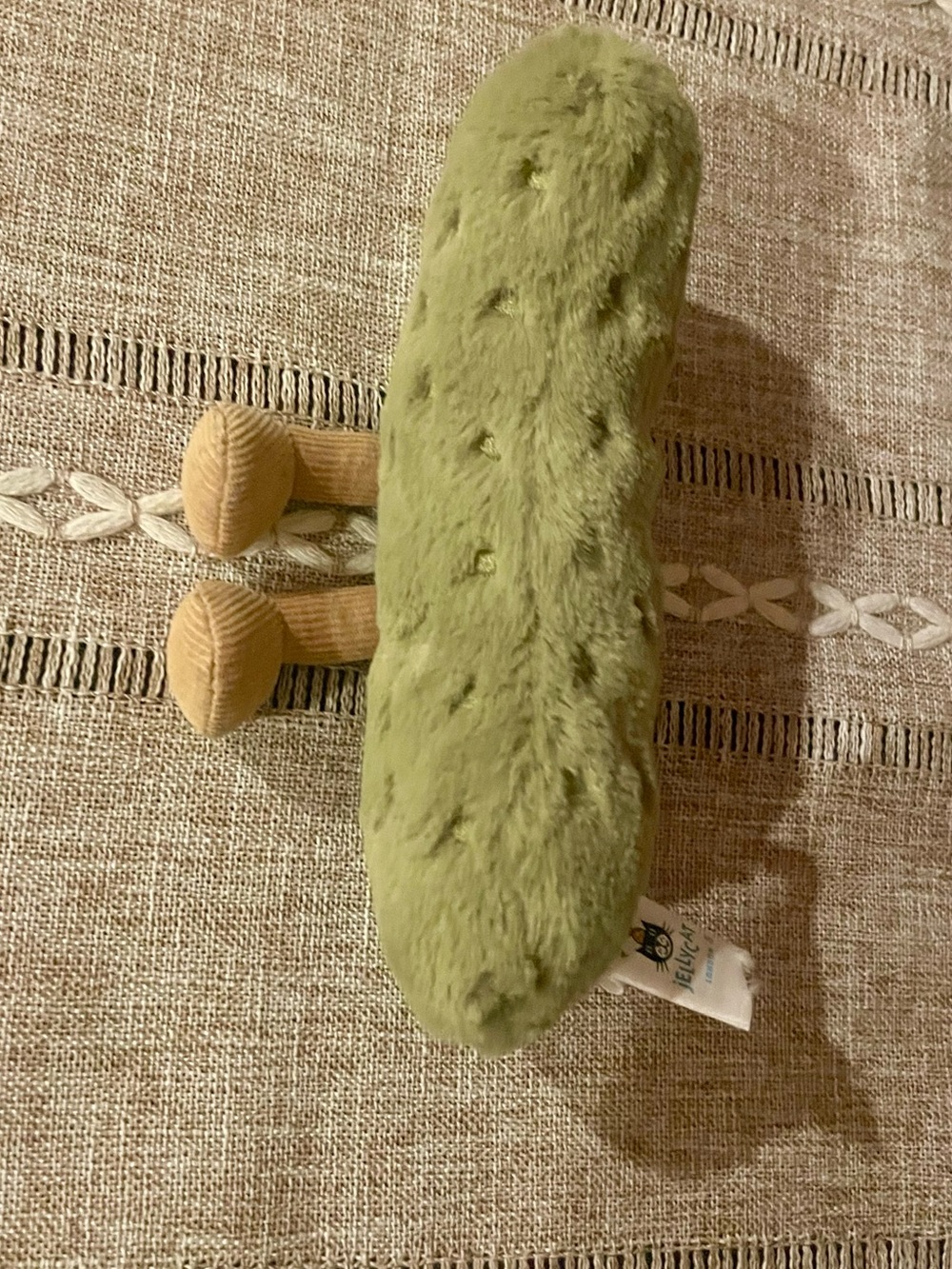 Jellycat Olive Green Pickle Plush